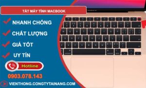 cách tắt máy tính macbook