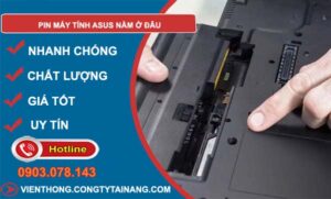 cách xác định pin máy tính asus nằm ở đâu