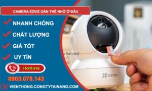 camera ezviz gắn thẻ nhớ ở đâu