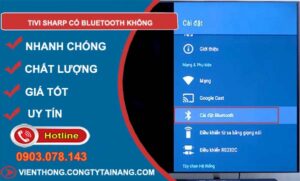 dòng tivi sharp có bluetooth không