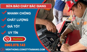 sửa báo cháy Bắc Giang