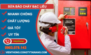 sửa báo cháy Bạc Liêu