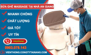 Sửa Ghế Massage Tại Nhà An Giang