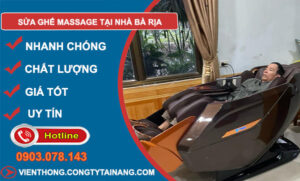 Sửa Ghế Massage Tại Nhà Bà Rịa