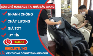 Sửa Ghế Massage Tại Nhà Bắc Giang