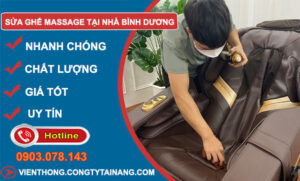 sửa ghế massage tại nhà Bình Dương