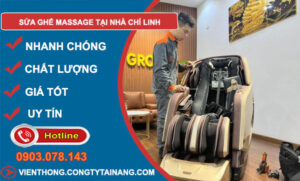 Sửa Ghế Massage Tại Nhà Chí Linh