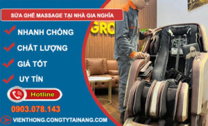 Sửa Ghế Massage Tại Nhà Gia Nghĩa