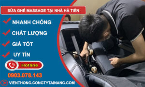 Sửa Ghế Massage Tại Nhà Hà Tiên