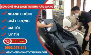 Sửa Ghế Massage Tại Nhà Hậu Giang