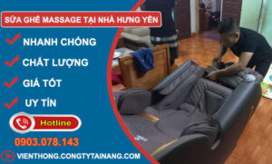 Sửa Ghế Massage Tại Nhà Hưng Yên