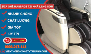 Sửa Ghế Massage Tại Nhà Lạng Sơn