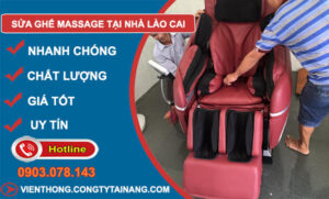 Sửa Ghế Massage Tại Nhà Lào Cai