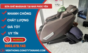 Sửa Ghế Massage Tại Nhà Phúc Yên
