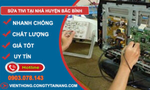 Sửa Tivi Tại Nhà Huyện Bắc Bình