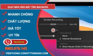 tìm cách quay màn hình máy tính macbook