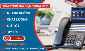 dịch vụ Sửa tổng đài điện thoại NEC