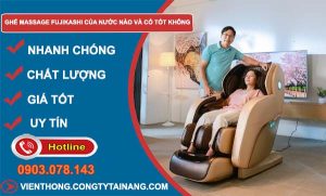 dòng ghế massage fujikashi của nước nào và có tốt không