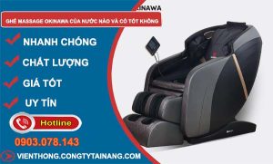 dòng ghế massage okinawa của nước nào và có tốt không