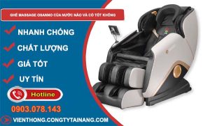 hiệu ghế massage osanno của nước nào và có tốt không