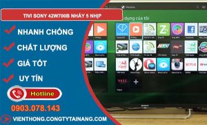 nguyên nhân tivi sony 42w700b nháy 5 nháy