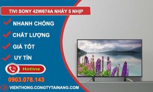sửa tivi sony 42w674a nháy 5 nhịp