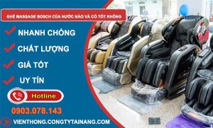 dòng ghế massage bosch của nước nào và có tốt không