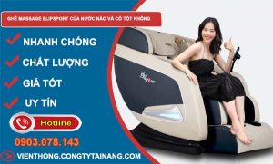 dòng ghế massage elipsport của nước nào và có tốt không