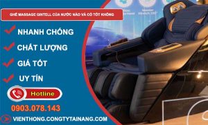 dòng ghế massage gintell của nước nào và có tốt không