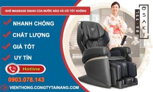 dòng ghế massage osaki của nước nào và có tốt không