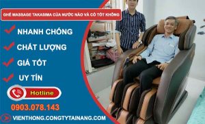 dòng ghế massage takasima của nước nào và có tốt không