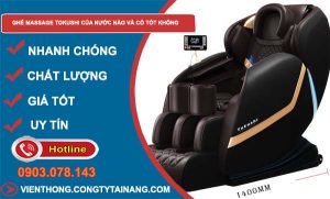 dòng ghế massage tokushi của nước nào và có tốt không