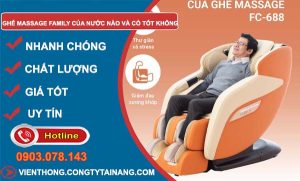 hiệu ghế massage family của nước nào và có tốt không
