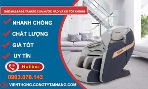 hiệu ghế massage yamato của nước nào và có tốt không