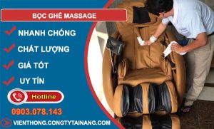 bọc ghế massage