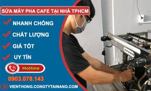 dịch vụ Sửa máy pha cafe tại nhà tphcm