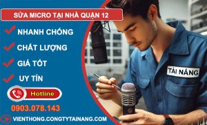 dịch vụ Sửa Micro Tại Nhà Quận 12