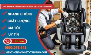 dòng ghế massage toshiko t22 của nước nào và có tốt không