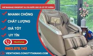 ghế massage kingsport g2 của nước nào và có tốt không