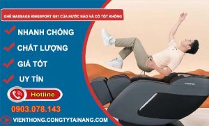 ghế massage kingsport g91 của nước nào và có tốt không