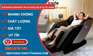 Ghế massage kingsport g95 của nước nào và có tốt không