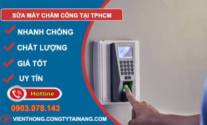 Sửa máy chấm công tphcm