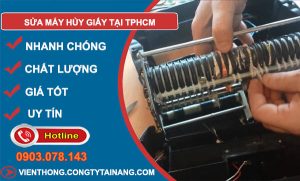 Sửa máy hủy giấy tại tphcm