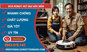 Sửa Robot Hút Bụi Hóc Môn