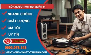 Sửa Robot Hút Bụi Quận 11