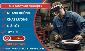 sửa robot hút bụi Quận 3