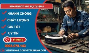 sửa robot hút bụi Tại Quận 4