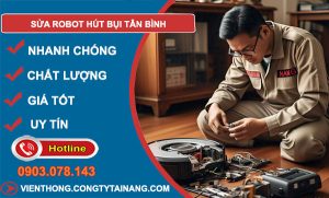 Sửa Robot Hút Bụi Tại Tân Bình