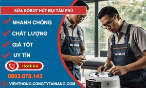 Sửa Robot Hút Bụi Tại Tân Phú