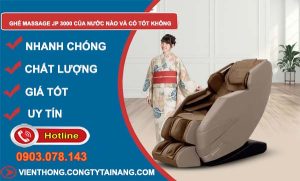 tìm hiểu ghế massage jp 3000 của nước nào và có tốt không
